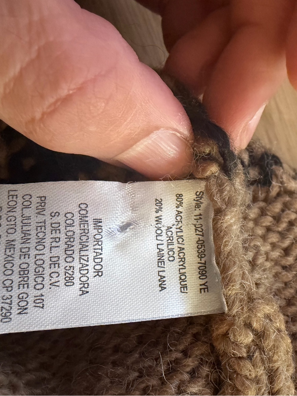 Stetson Steer Head Cropped Cardigan Brown Size M - Picture 14 of 14